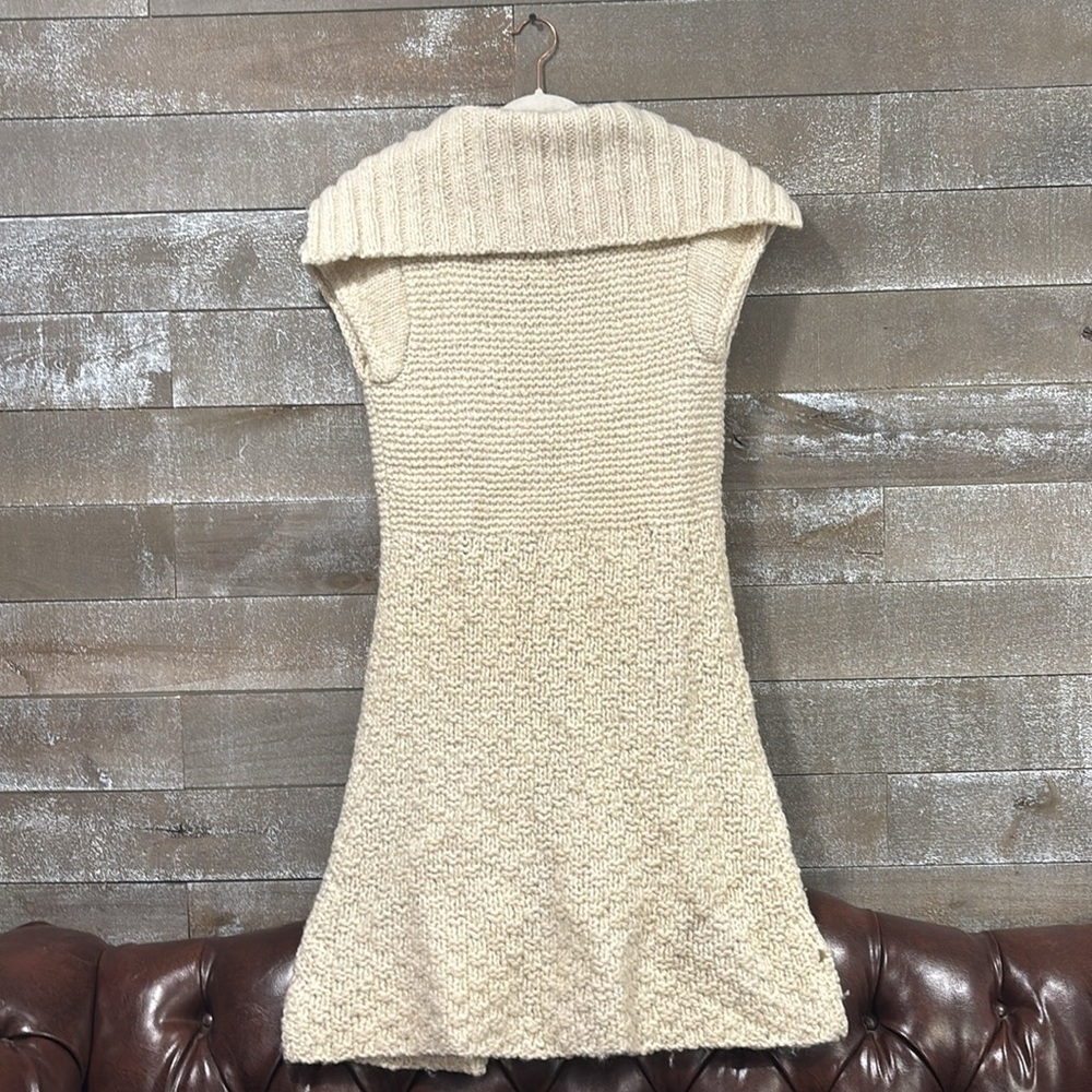 Free People wool cap sleeved short sleeved Cardigan size XS - Picture 9 of 10